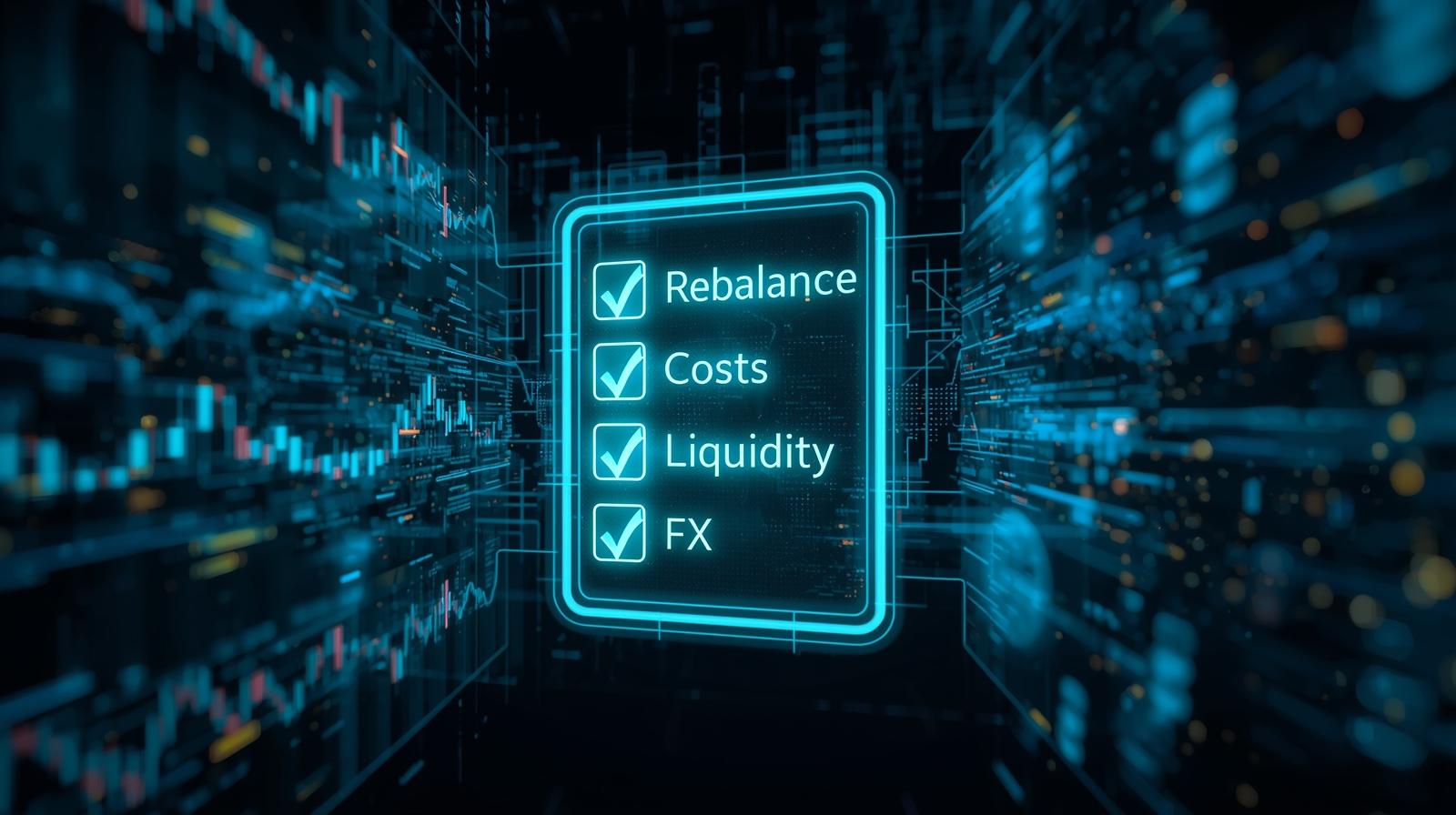 Rebalancing and risk-control checklist for emerging market ETFs in Q4 2025